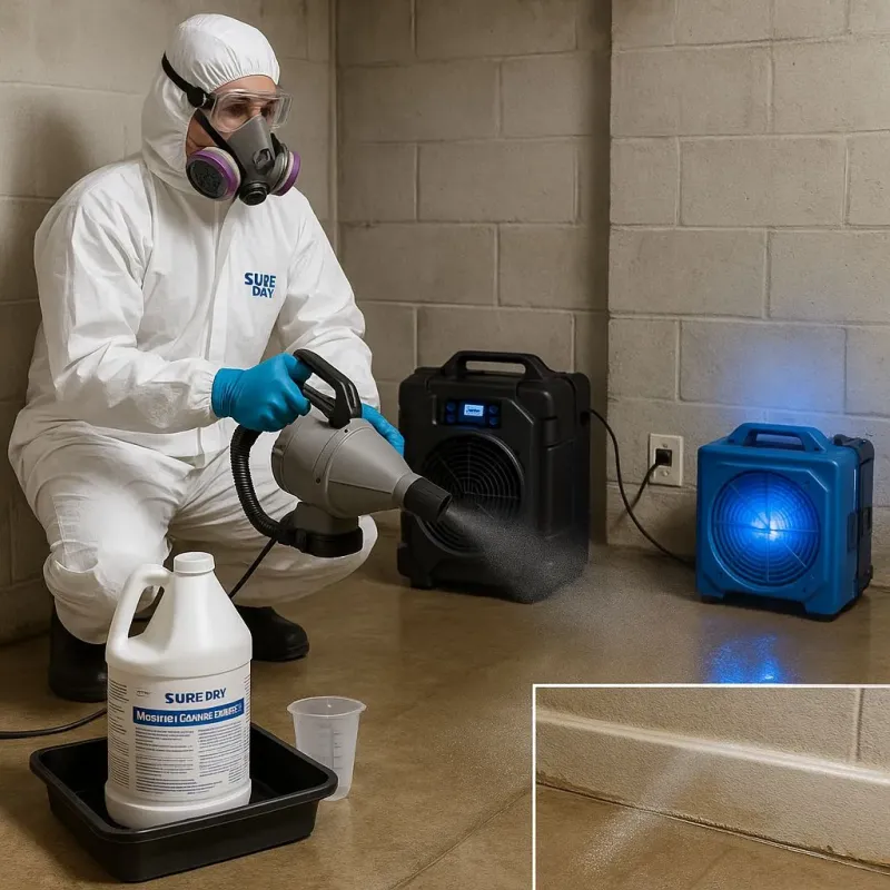 Sanitization and Odor Removal process in Killian, LA