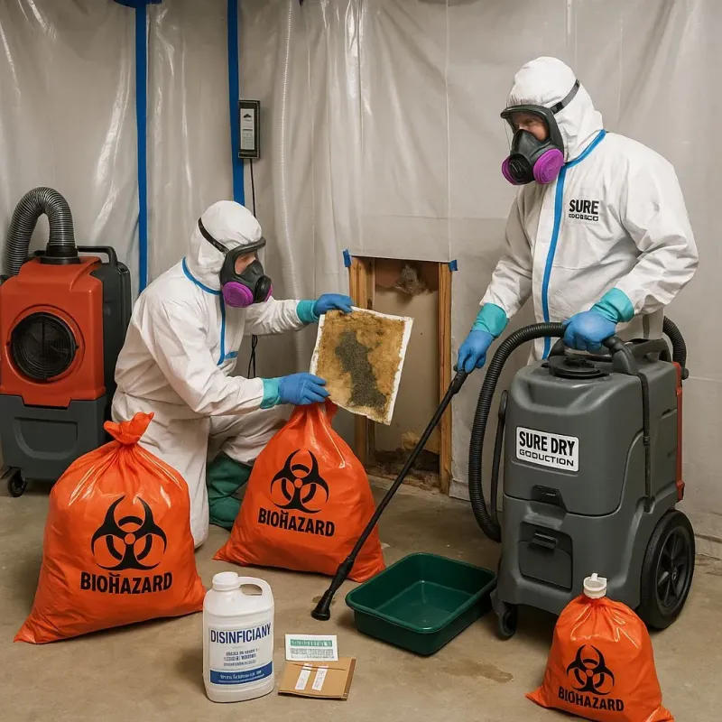 Contaminated Water Handling Protocols process in Killian, LA
