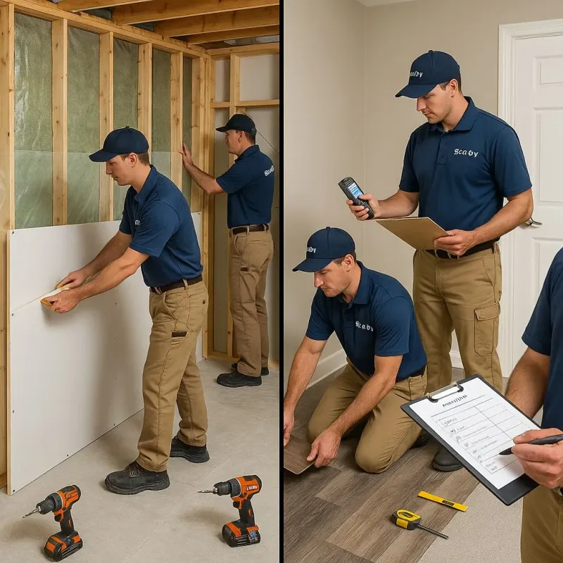 Repairs and Reconstruction process in Killian, LA